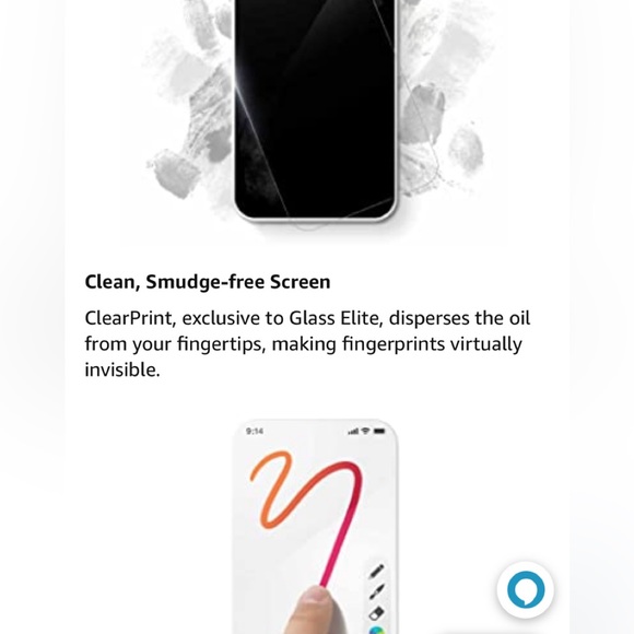 NWT ZAGG InvisibleShield Glass Elite VisionGuard Screen Protector iPhn 13/Pro&14 - Picture 8 of 13